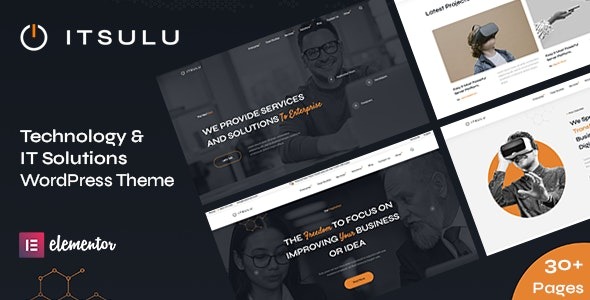 ITSulu 1.6.1 – Technology & IT Solutions WordPress Theme