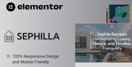 Sephilla - Premier Villa Showcase Elementor Template Kit