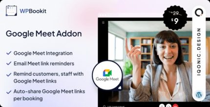 WPBookit Google Meet Addon