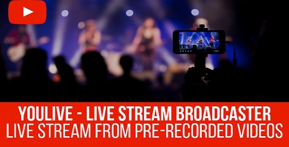 YouLive 1.1.1.3 – Live Stream Broadcaster Plugin for WordPress