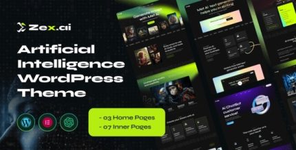 Zex - Ai Image Generate WordPress Theme