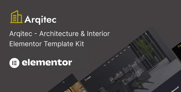 Arqitec 20250416 – Architecture & Interior Elementor Template Kit