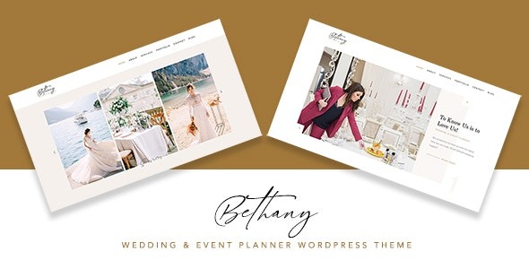 Bethany 1.0 – Wedding & Event Planner WordPress