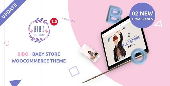 Bibo 2.3.3 – Baby Store & Kids Shop WooCommerce WordPress Theme