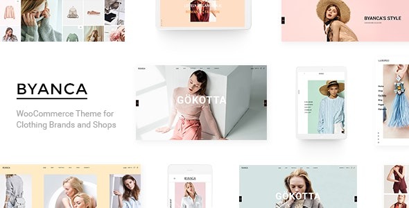 Byanca 1.5 – Modern WooCommerce Theme for Clothing Brands and Shops