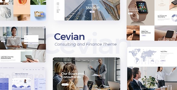 Cevian 1.1 – Creative Agency and Startup Theme