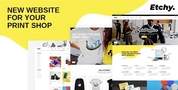 Etchy 1.0 – Print Shop WordPress Theme