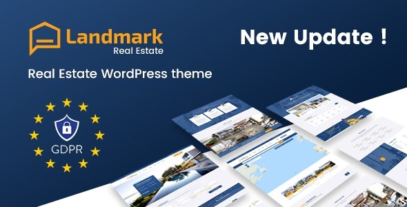 Landmark 2.1.4 – Real Estate WordPress Theme