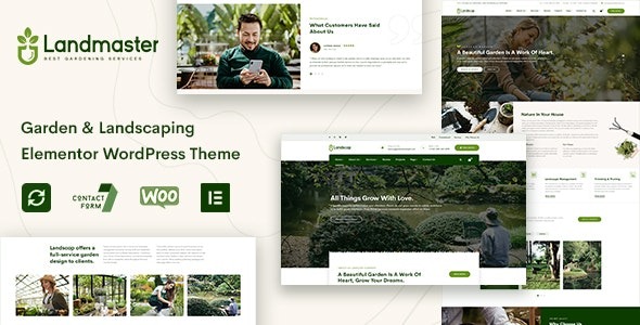 Landmaster 2.1.0 – Garden & Landscaping WordPress Theme