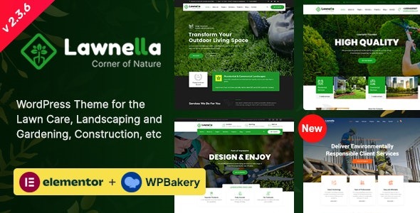 Lawnella 1.2.0 – Gardening & Landscaping WordPress Theme