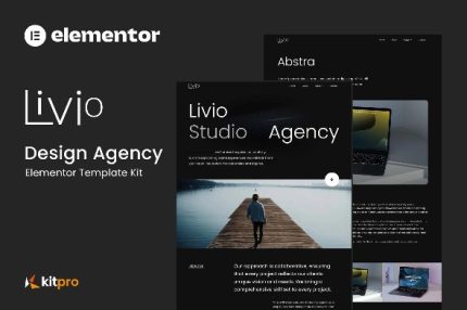 Livio - Design Agency Elementor Template Kits
