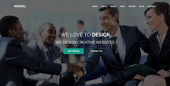 Mersal 1.0 – One Page MultiPurpose WordPress Theme