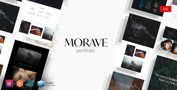 Morave 1.0.0 – Portfolio Elementor WordPress Theme