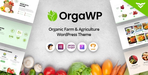 OrgaWP 1.0.0 – Organic Farm & Agriculture WordPress Theme