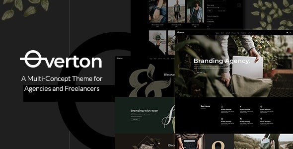 Overton 1.4 – Creative Theme for Agencies and Freelancers