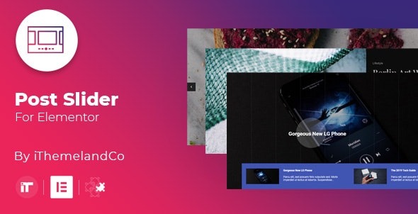 Post Slider For Elementor 1.2