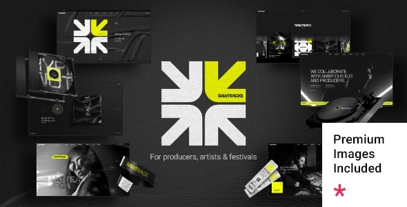Rawtracks 1.1 – Music & DJ Theme
