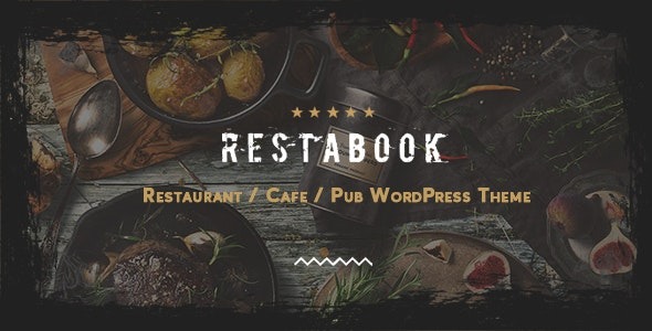Restabook 5.6 – Restaurant / Cafe / Pub WordPress Theme