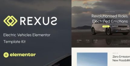 Rexus - Blogging Package for Elementor Page Builder