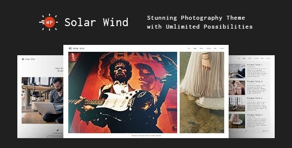 SolarWind 1.4.1 – Photography WordPress Theme