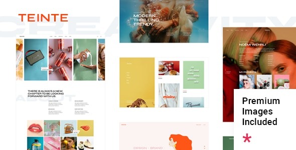 Teinte 1.0.0 – Creative Portfolio Theme