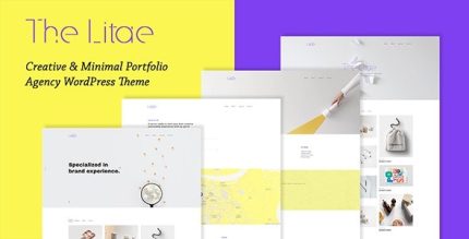 The Litae - Creative & Minimal Portfolio WordPress Theme
