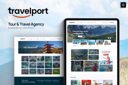 Travelport - Blogging Package for Elementor Page Builder