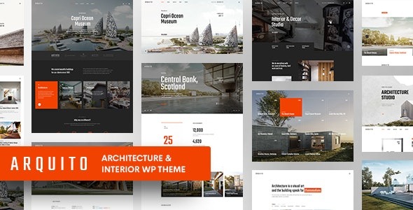 Arquito 1.0.4 – 3D Architecture & Interior WordPress Theme