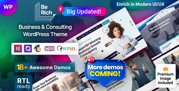 Berich 1.0.6 – Consulting Corporate WordPress Theme
