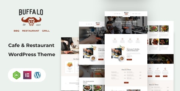 Buffalo 2.0.0 – Cafe & Restaurant WordPress Theme
