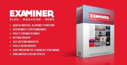 Examiner - Magazine Theme