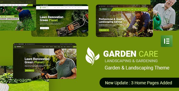 Garden Care 2.4 – Gardening and Landscaping WordPress Theme