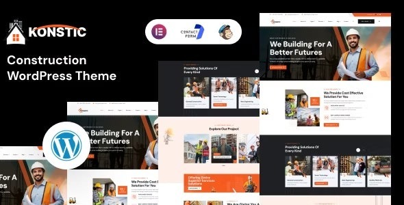 Konstic 2.0 – Construction WordPress Theme