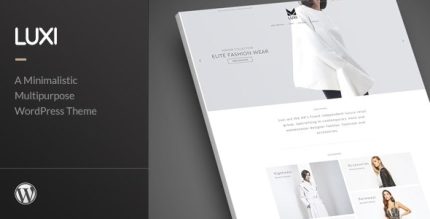 Luxi - Luxury Elegant WooCommerce WordPress Theme