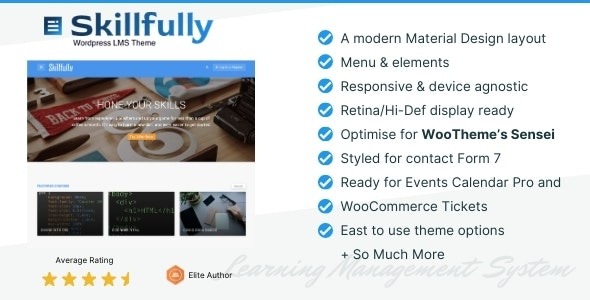 Skillfully 2.0.4 – A Learning Management System (LMS) Theme
