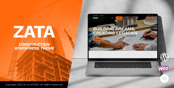 Zata 1.0.0 – Construction WordPress Theme