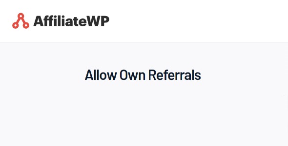 Allow-Own-Referrals-AffiliateWP AffiliateWP Allow Own Referrals