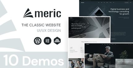 Americ - Corporate Business WordPress Theme