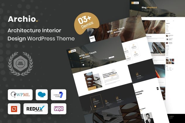 Archio 1.1.5 – Architecture Interior Design WordPress