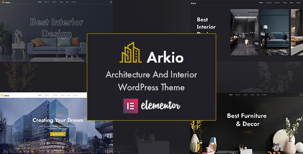 Arkio 1.0.5 – Architecture & Interior WordPress Theme