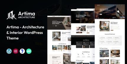 Artima - Modern Architecture & Interior WordPress Theme