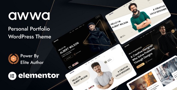 Awwa 1.0 – Portfolio WordPress Theme