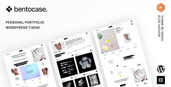 Bentocase 1.1.0 – Personal Portfolio WordPress Theme