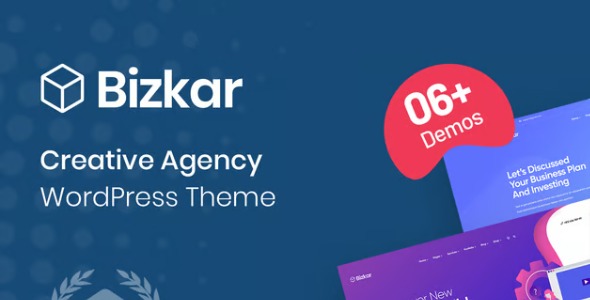 Bizkar 1.1.0 – Creative Agency WordPress Theme