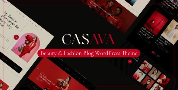 Casava 1.0.2 – Beauty & Fashion Blog WordPress Theme