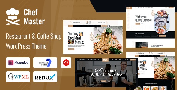 Chefmaster 1.0.1 – Restaurant WordPress Theme