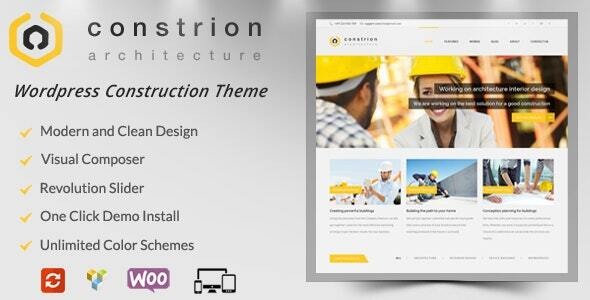 Constrion 1.0 – Construction and Builder WP Theme