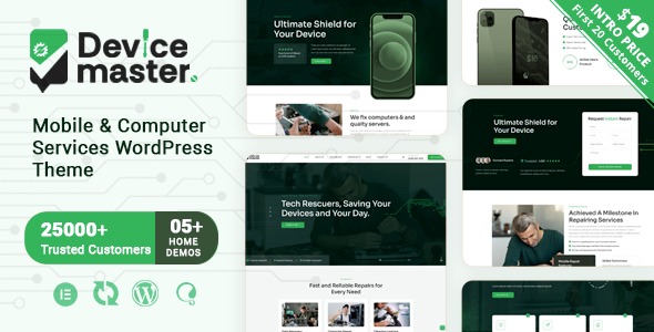 Devicemaster 1.0.1 – Mobile & Computer Repair Services WordPress Theme