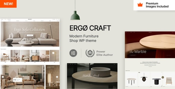 ErgoCraft 32 – Furniture Shop WordPress Theme