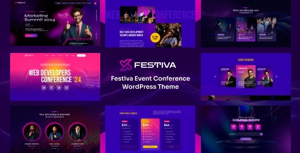 Festiva 1.0.1 – Event & Conference WordPress Theme